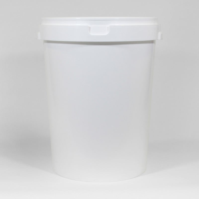 White bucket on sale